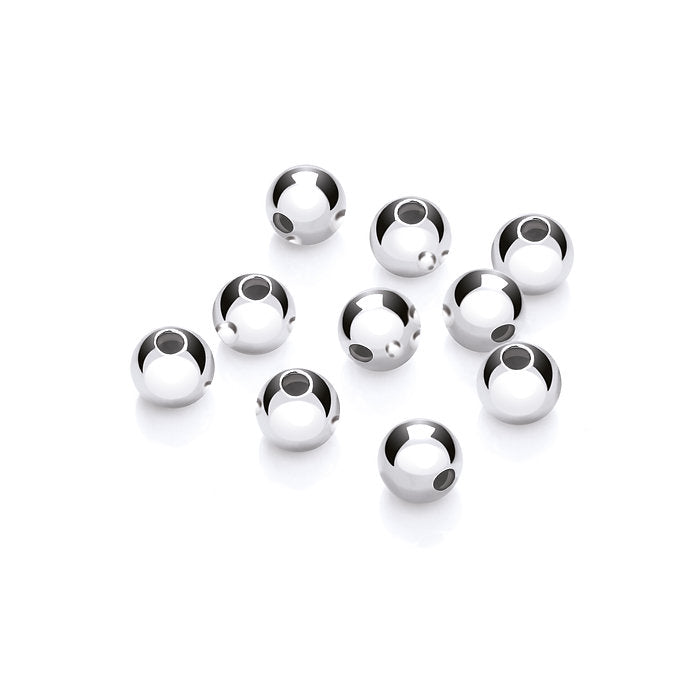 6mm Kugeln aus 940er Argentium Silber
