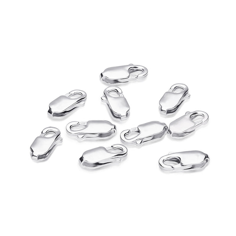 Lobster Karabiner für Verschlüsse aus 940er Argentium Silber