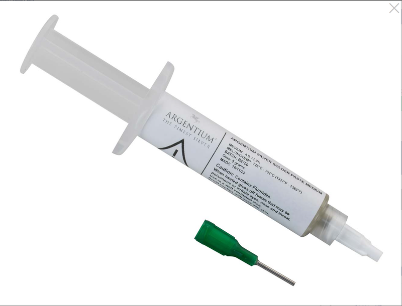 Argentium Silber Lötpaste zum Löten von Argentium