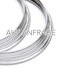 Argentium Draht 3,0mm rund <br> (Auf Anfrage) - Argentium