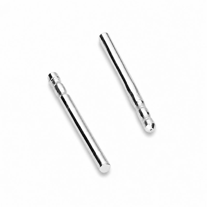 Argentium Ohrstecker Pins 11 mm x 0,8 mm aus 940er Argentium Silber
