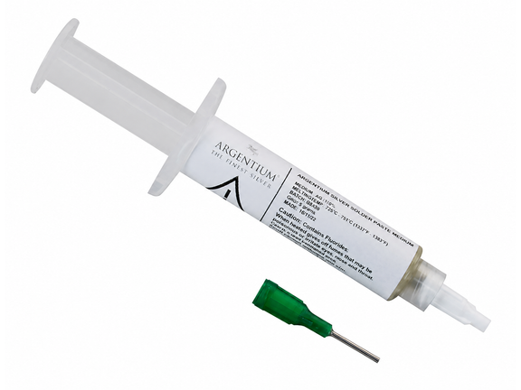 Argentium Silber-Lötpaste mit separater Dosiernadel