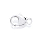 Argentium Trigger Karabiner 9.1mm aus 940er Argentium Silber